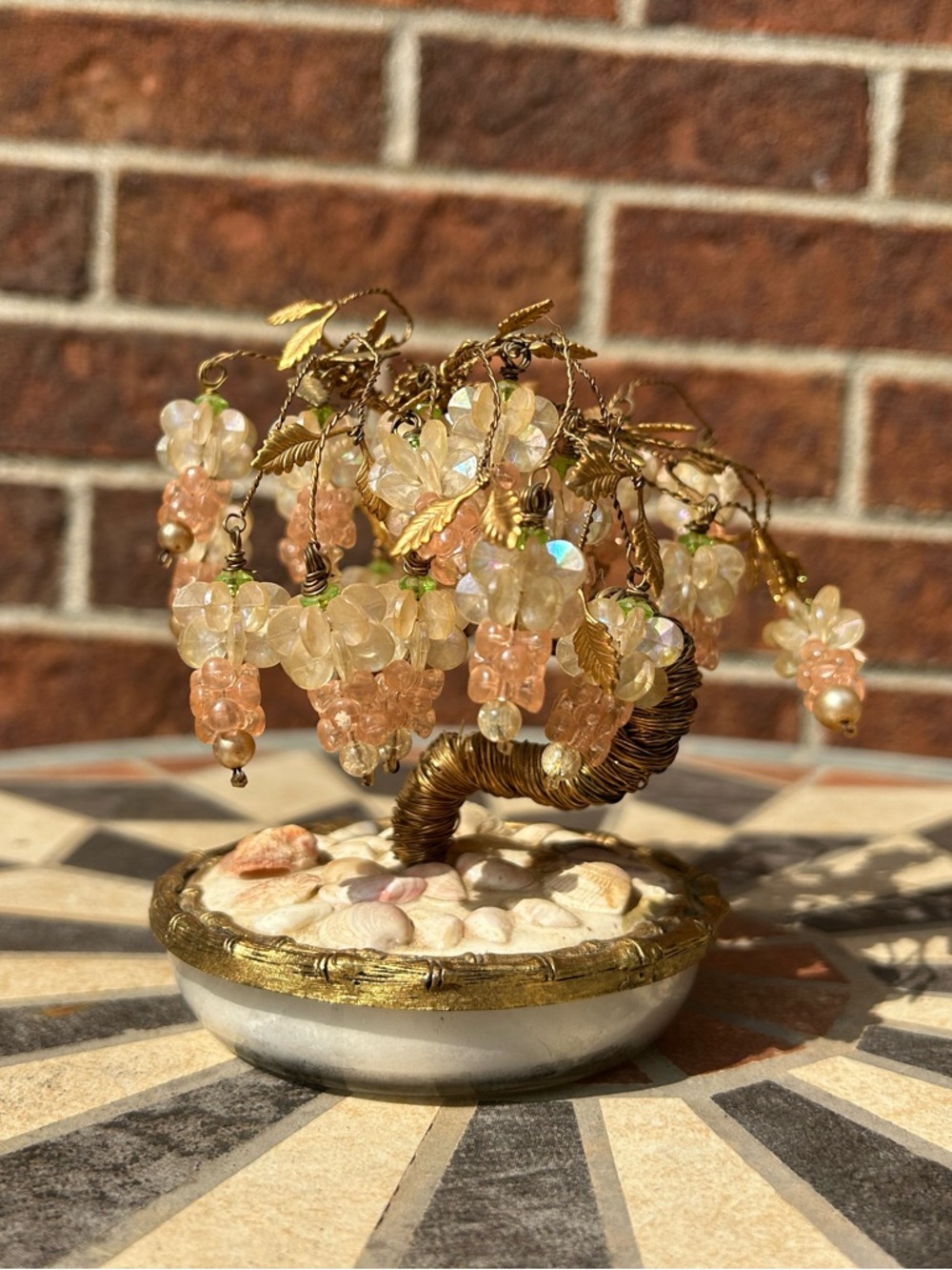 Vintage beaded grape tree - Picture 8 of 12
